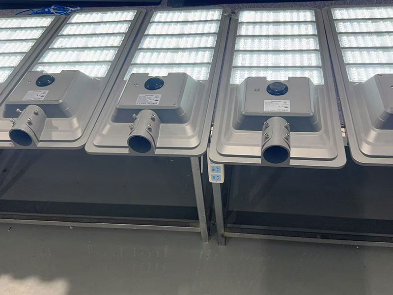 LF-YT02 ageing test line — every unit lit before packing